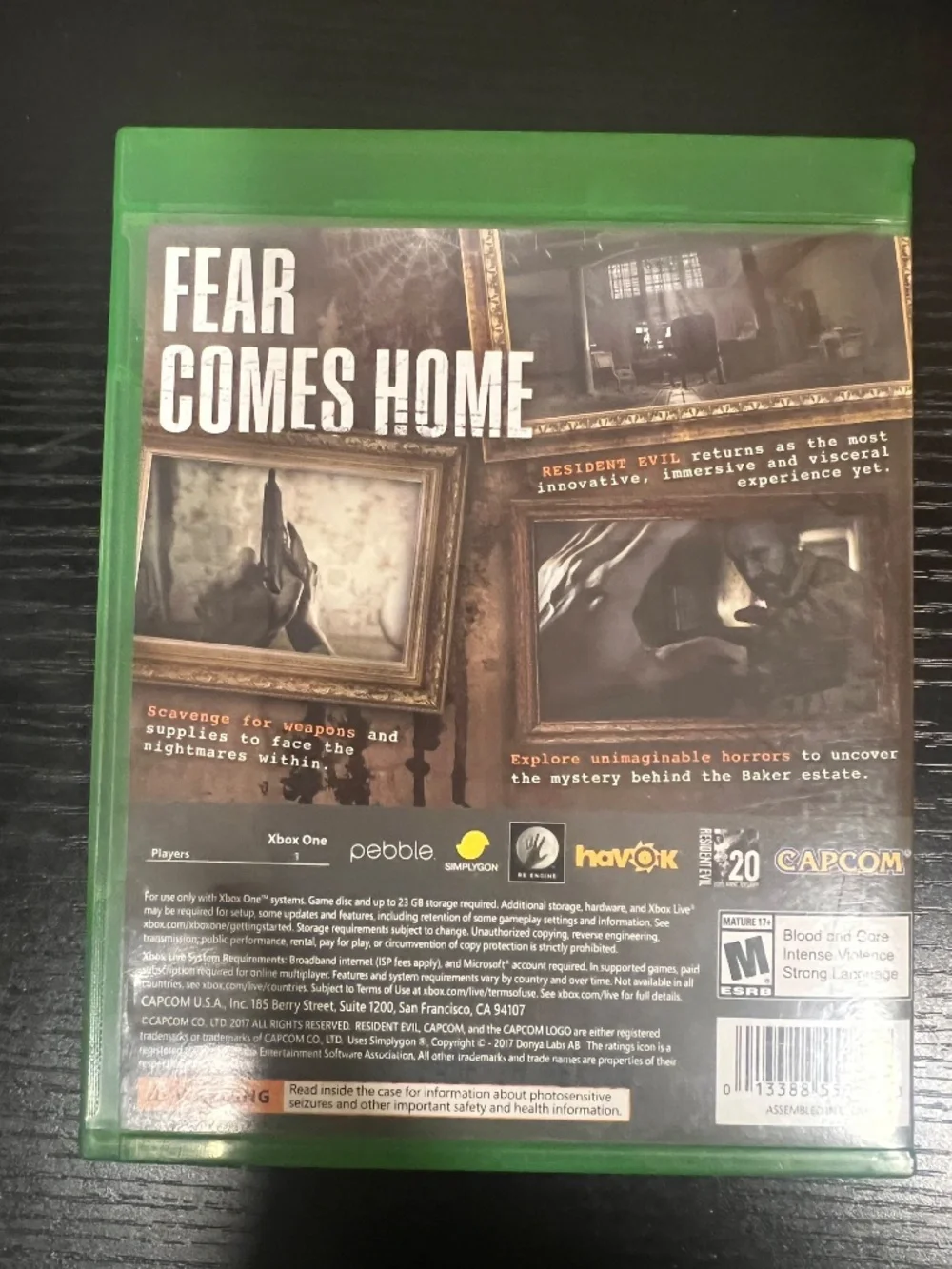 Resident Evil 7: Biohazard - Microsoft Xbox One